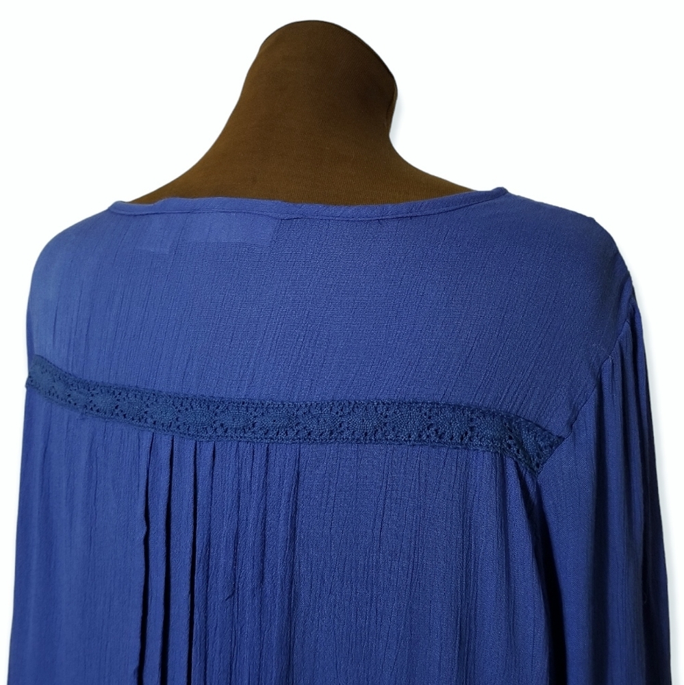 OSO Casuals Long Sleeve Blue Women's Size XL - Picture 7 of 8